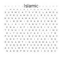 Play or print the free Islamic Word Search game | Oh My Dots!
