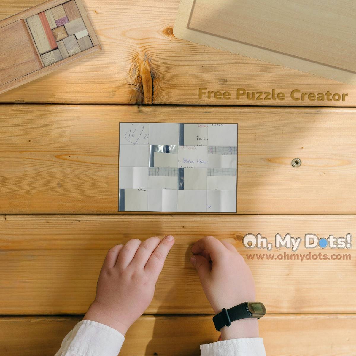 A Note Puzzle Play or print the free nota Picture Puzzle game | Oh My Dots!