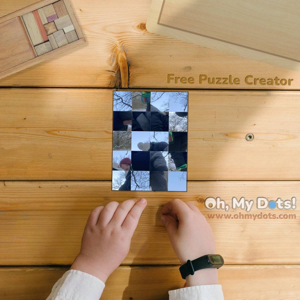Jouez ou imprimez le jeu gratuit des Casse-tête Puzzle | Oh, my Dots!