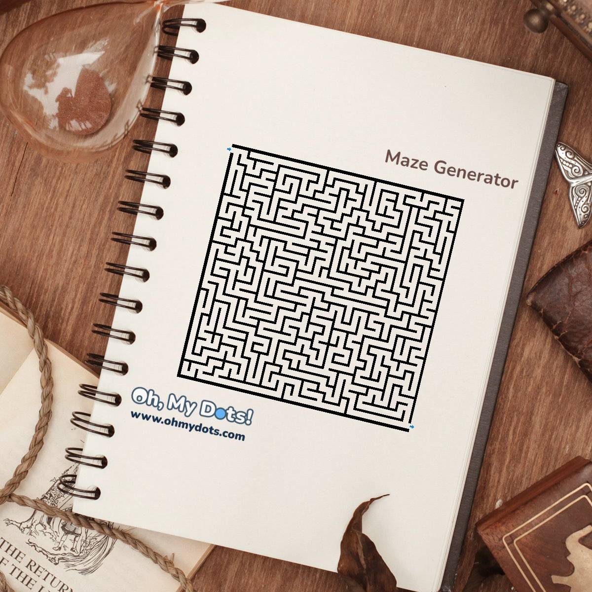 Play or print the free Oh, my Dots! Maze game | Oh My Dots!