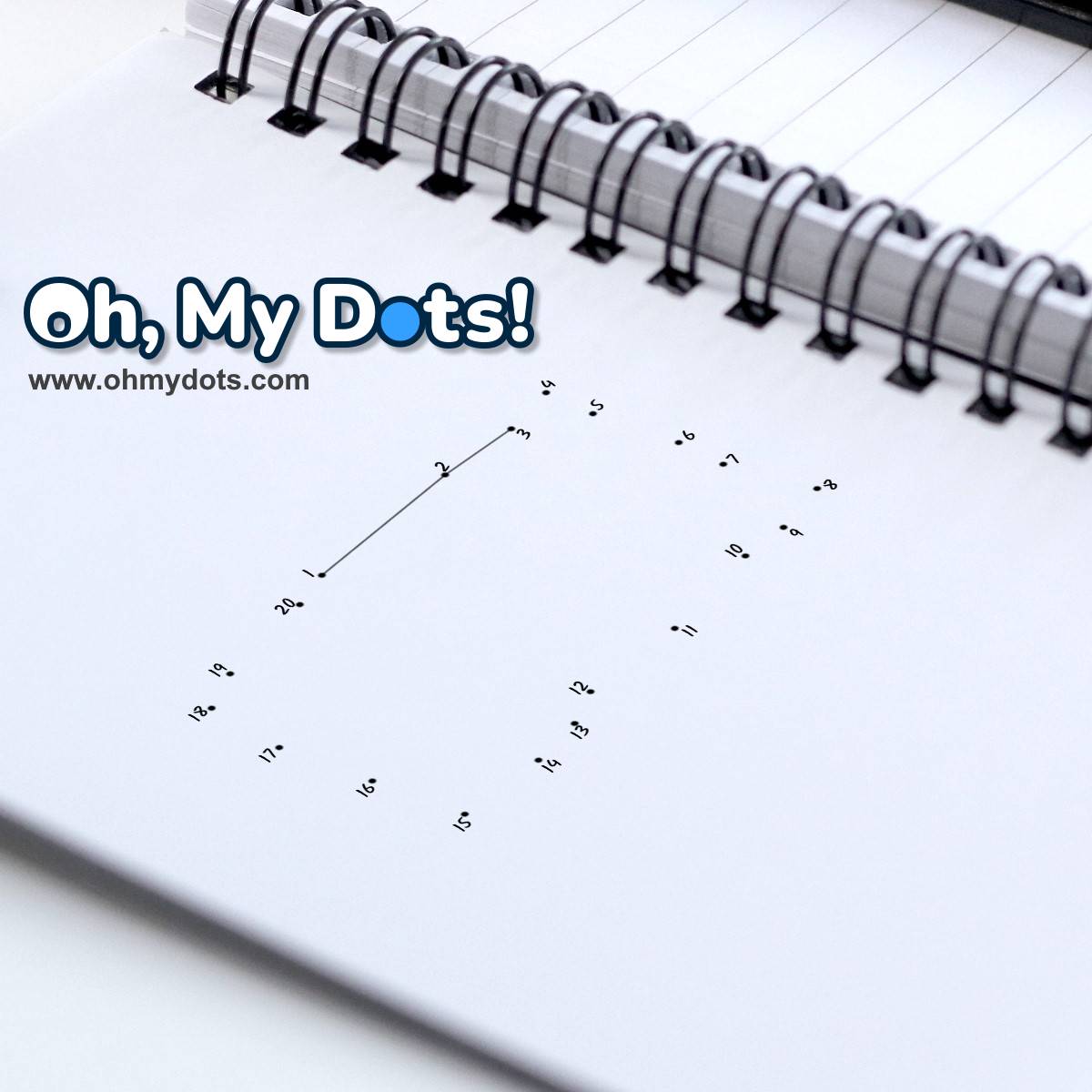 Play or print the free Oh, my Dots! Connect the dots game | Oh My Dots!