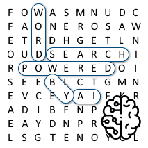 A.I. powered Word Search